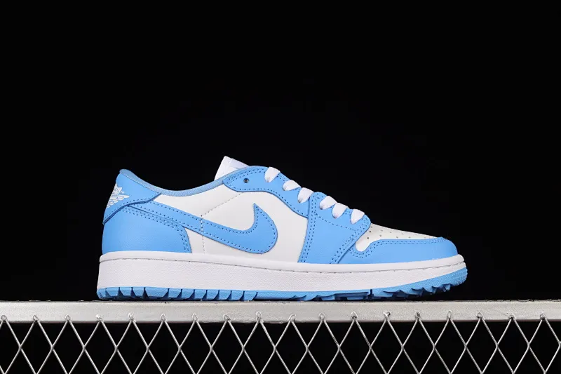 All categories Air Jordan Jordan series basketball shoes Air Jordan 1 Low Z version Air Jordan 1 Low Golf "UNC" AJ1 Joe 1 new golf version North Carolina blue color DD9315-100